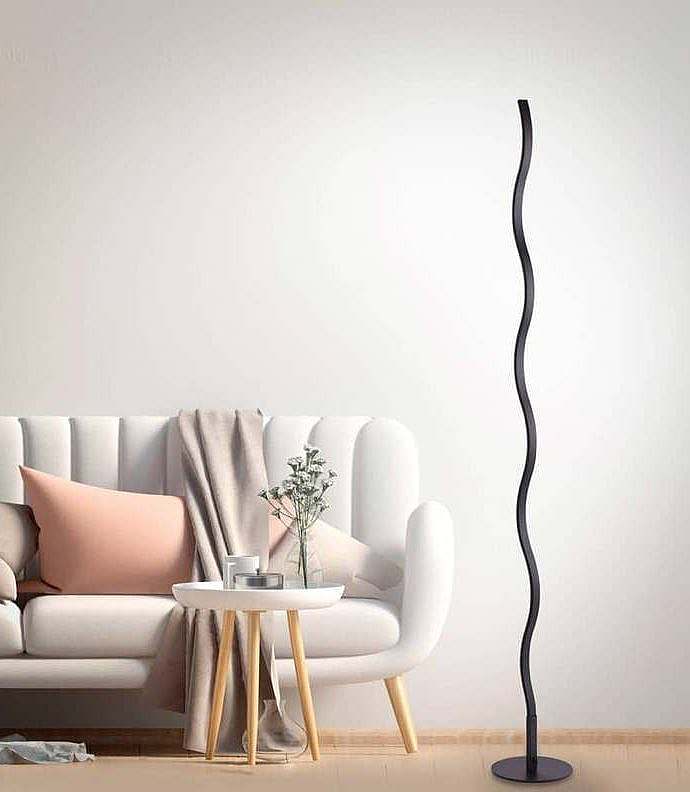 Die schwungvolle Lampe