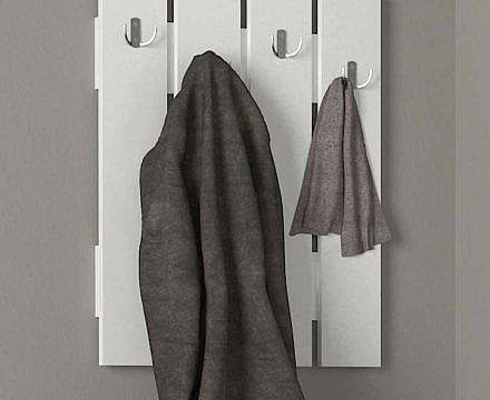 Die einfache Garderobe